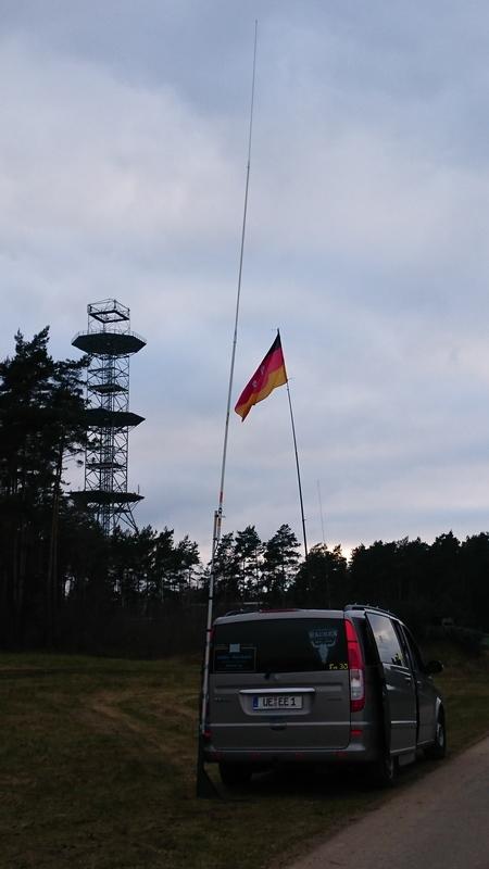 I-Max aufgebaut nur noch nicht auf 6 m. hochgeschoben