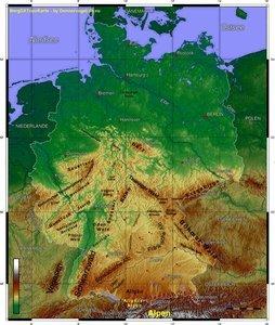a. bergdxtopokarte uebersichtgebirge